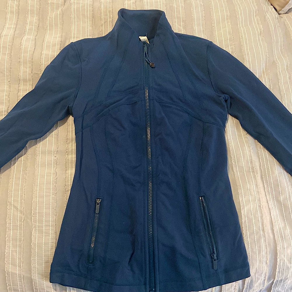 Lululemon jacket size 4 - teal/blue color